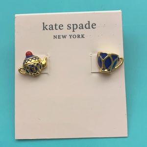 New💕Kate spade ☕️ teacup studs